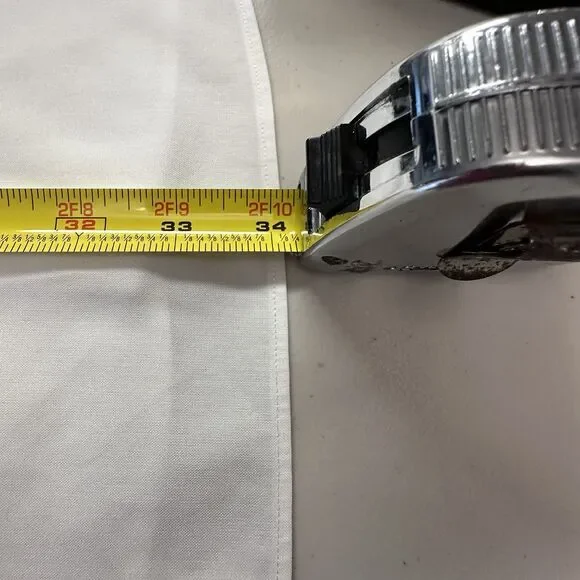 LL Bean Dress Shirt Men's Sz 18-35 White Traditional Fit Button Down/Up Collared - Picture 11 of 14